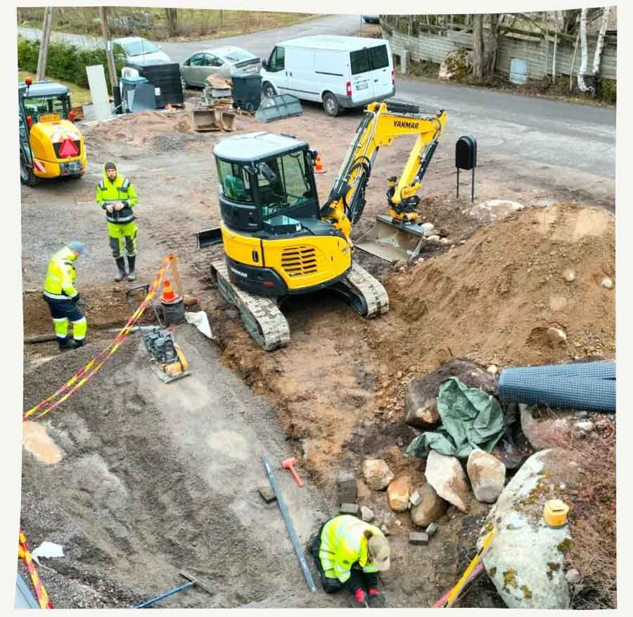 Piharakentaminen ja maisemointi yrityksille Espoo Helsinki